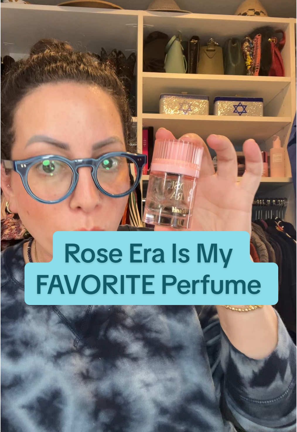 TikTok post by @realmelindaupclose for Snif. Caption reads: [...] me a little of lychee! I am in LOVE with....