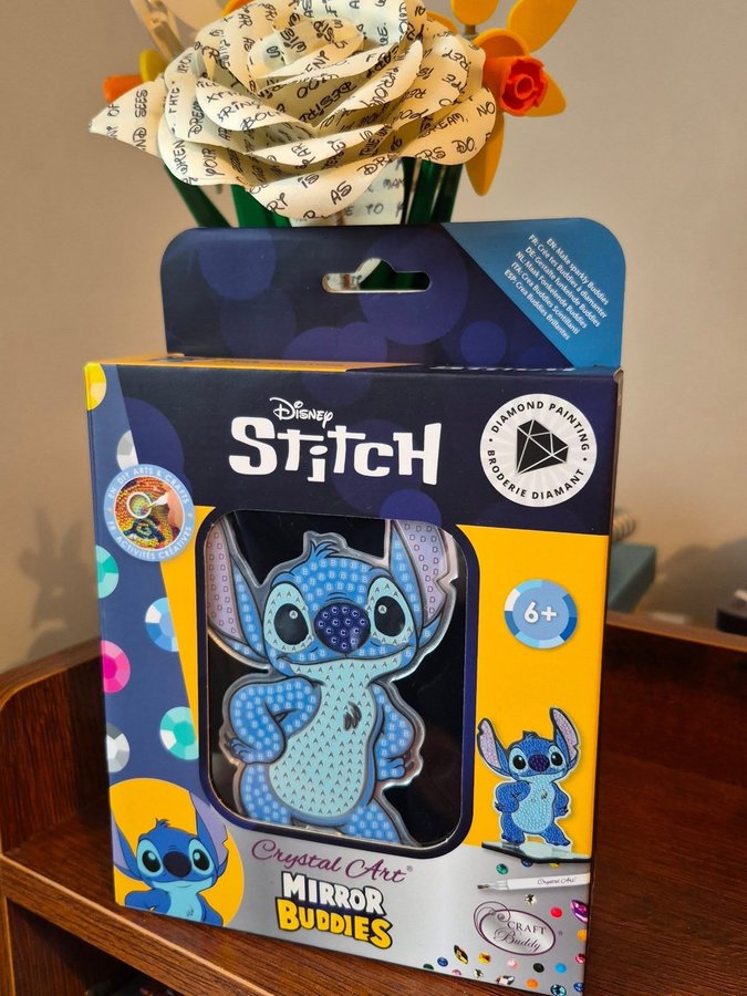 Instagram post by @amy_motheringarainbow for Craft Buddy. Caption reads: [...] to the Crystal Art Mirror Buddies by....