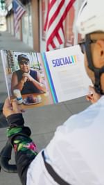 Instagram post by @hangrypedalernwa for Soapbox Influence. Caption reads: 𝐂 𝐄 𝐋 𝐄 𝐁 𝐑 𝐀 𝐓 𝐄 𝑀𝑎𝑔𝑎𝑧𝑖𝑛𝑒
Have....