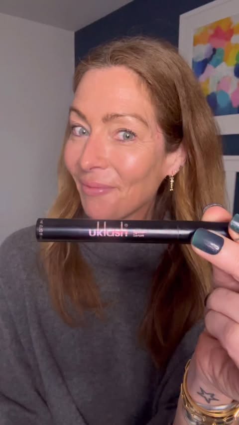 Instagram post by @doesmybumlook40 for UKLASH. Caption reads: AD all I want for Christmas are longer lashes…....