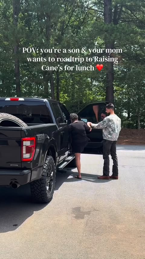Instagram post by @campayne5 for Raising Cane's. Caption reads: [...] Svechnikov 🤝 a successful roadtrip....
