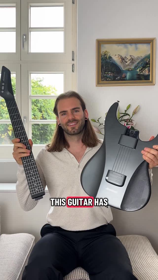 Instagram post by @fabiwithguitar for Aeroband. Caption reads: 🖤 Black Friday Special 🖤 | ad

I really enjoy....