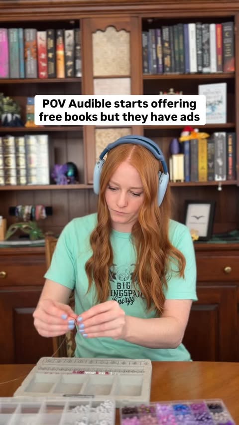 Instagram post by @sparrow.and.wilde for BetterHelp. Caption reads: This audiobook is brought to you by Better Help....
