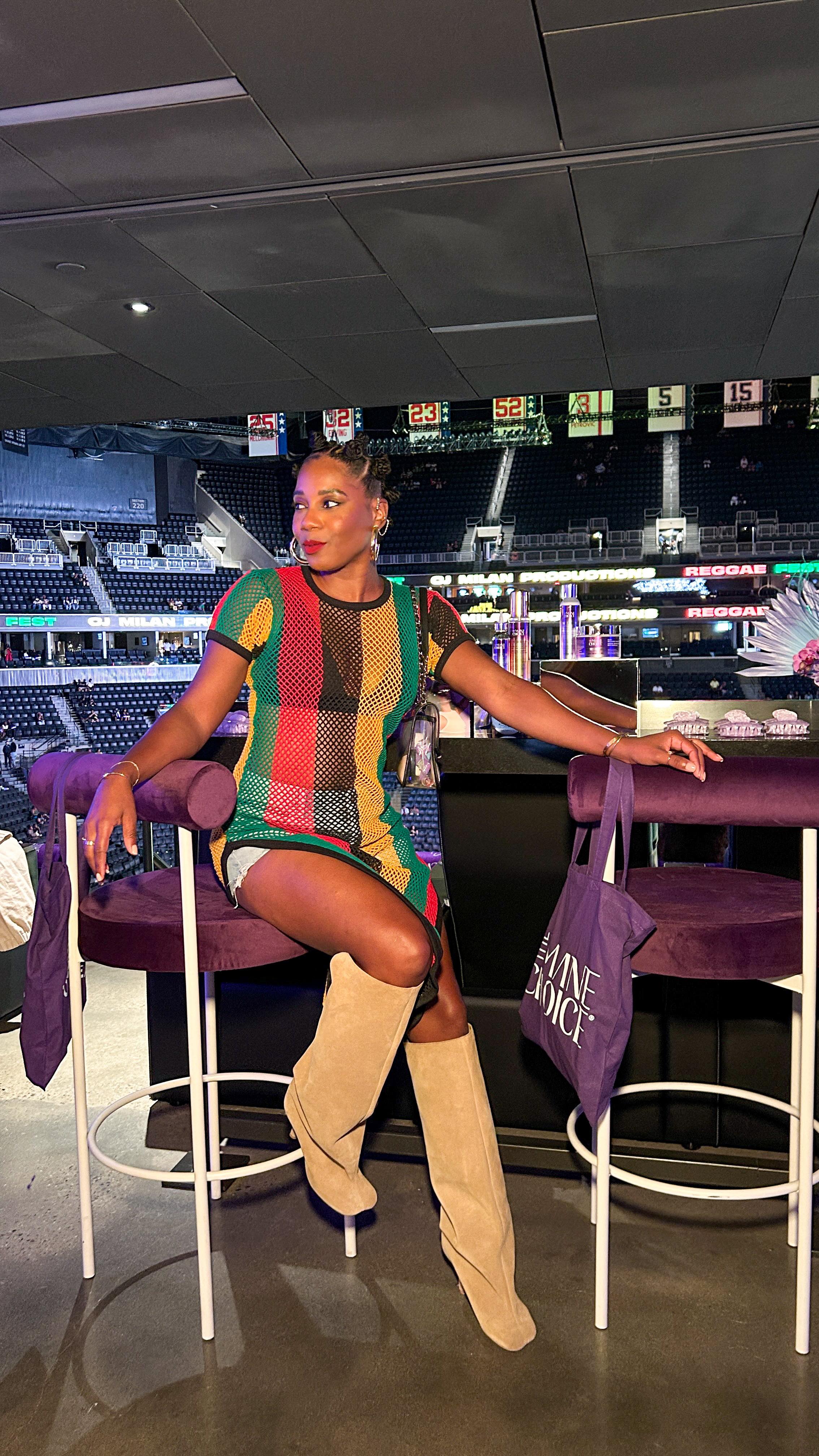 Instagram post by @monroesteele for The Mane Choice. Caption reads: Had the time of my life with @themanechoice x....