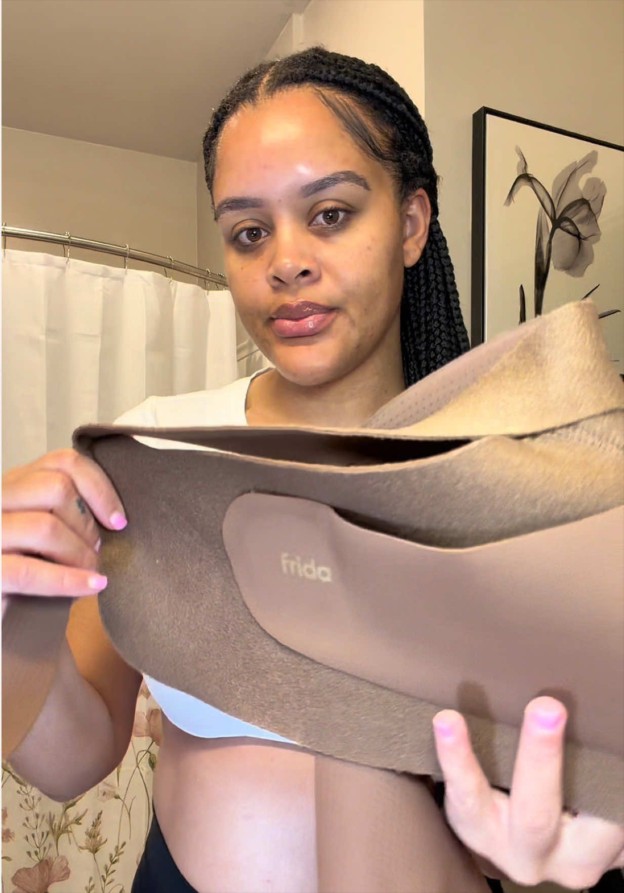 TikTok post by @_jhanell_ for Fridababy. Caption reads: I love this belly band so much 😩 I didn’t know it....