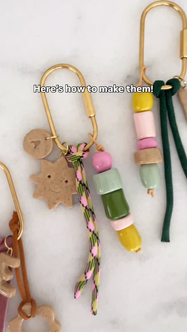 Instagram post by @snowdropandco for Sculpey. Caption reads: [...] - just polymer clay! I teamed up with....
