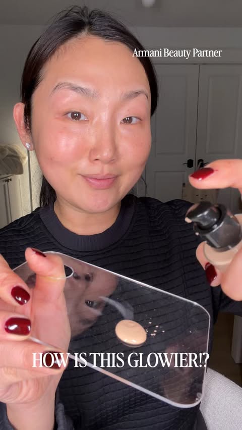 Instagram post by @tamsskyn for Sephora. Caption reads: [...] shades for a better shade match. My shade is....