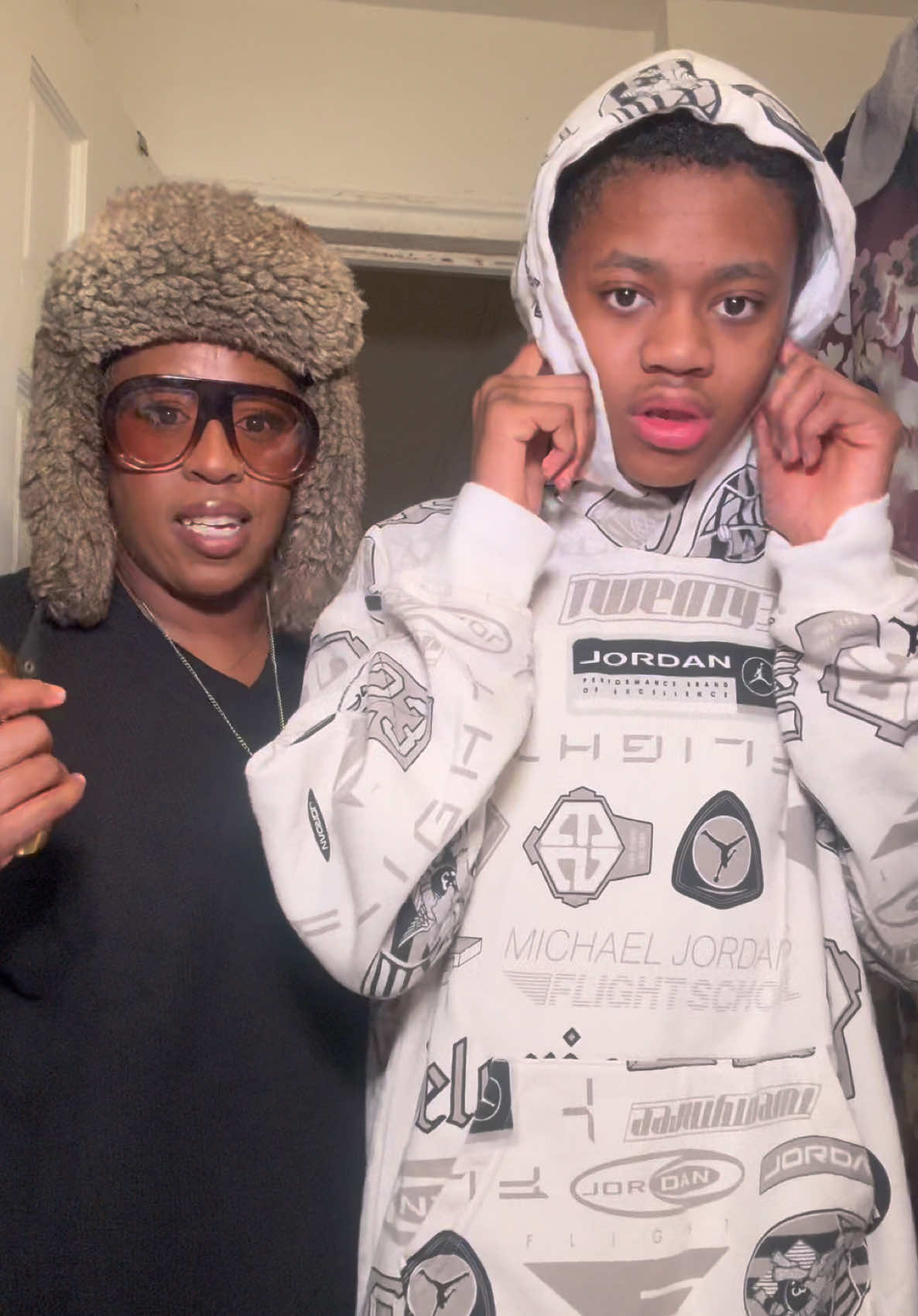 TikTok post by @ayo_castrokids for GAP. Caption reads: NYC mornings are so cold lately but luckily I have....