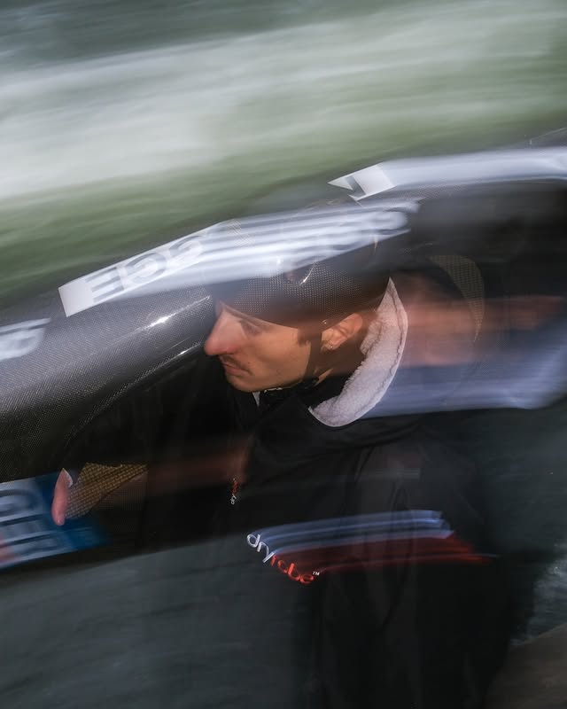 Instagram post by @noah_hegge for dryrobe. Caption reads: @dryrobe keeping me warm these days

___
#athlet....