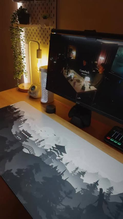 Instagram post by @stvnsavvy for MAONO. Caption reads: [...] the PD100W wireless microphone from....