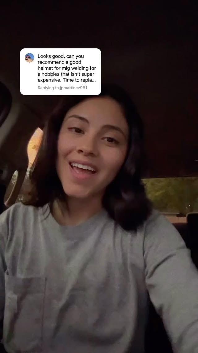 Instagram post by @miss.welds for YesWelder. Caption reads: [...] a good price go ahead and check out....