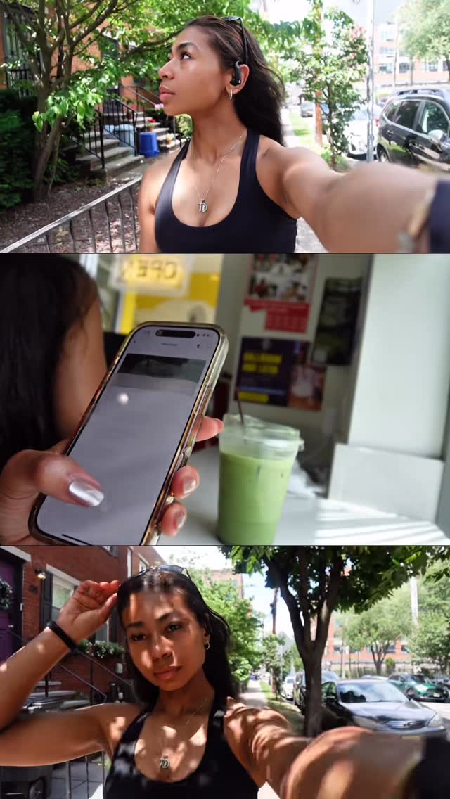 Instagram post by @_isabellamira for MyFitnessPal. Caption reads: Come track on the go with me w/ @myfitnesspal....