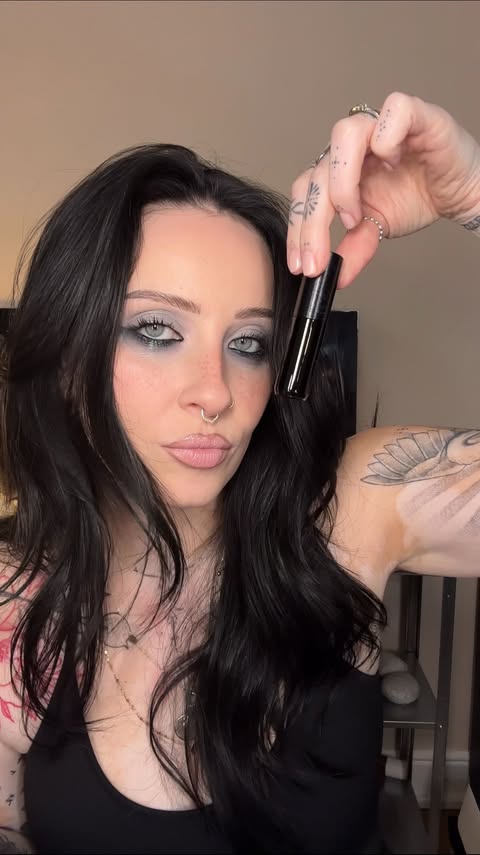 Instagram post by @alexandraclare for Kaleidos Makeup. Caption reads: quick intro to the new Moon Arcade collection from....