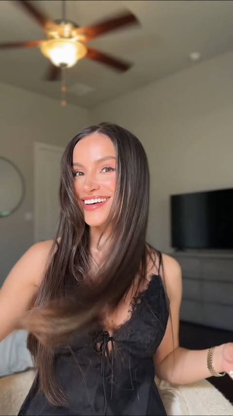 Instagram post by @thedaisysanchez for K18 Hair. Caption reads: Not your average heat protectant explained by not....