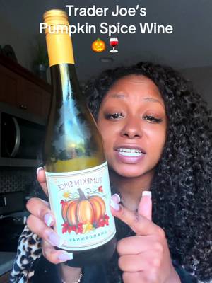 TikTok post by @simply..cay for Trader Joe's. Caption reads: [...] best flavor wine I’ve ever tried! @Trader....