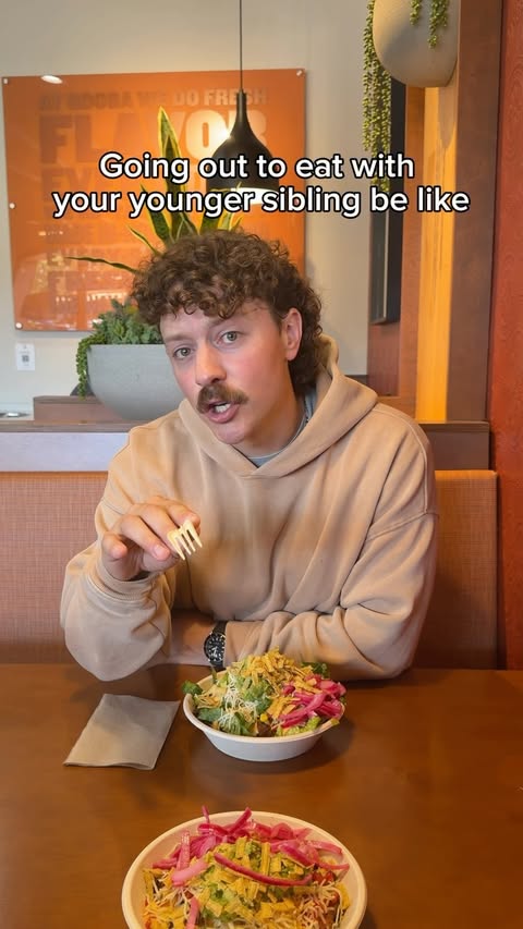 Instagram post by @thepointerbrothers for QDOBA. Caption reads: #QDOBAPartner Can’t believe this actually worked....