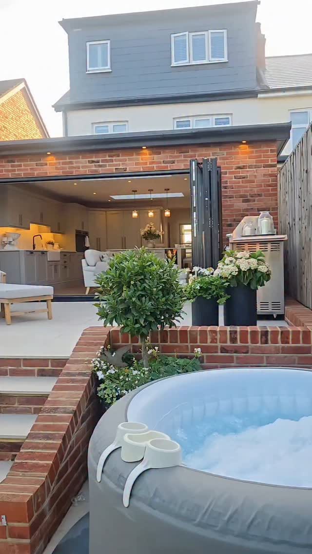 Instagram post by @theonebespoke for Valencia Theater Seating. Caption reads: Our first summer in our new home ☀️

The sense of....