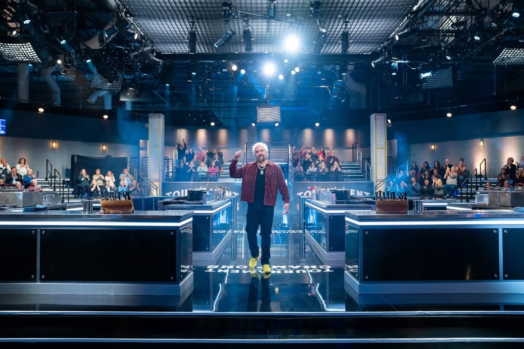 Instagram post by @guyfieri for Food Network. Caption reads: The next four head-to-head battles start TONIGHT @....