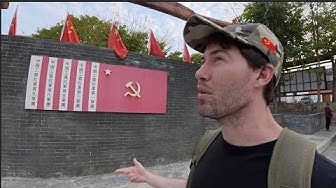 YouTube post by @SabbaticalTommy for Sphinx LLC. Caption reads: I Went To The Most Communist Place in China (.