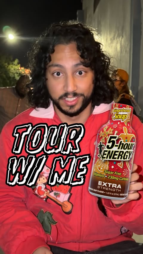 Instagram post by @wyattfeegrado for 5-hour ENERGY. Caption reads: [...] AZ! And try the winter exclusive....