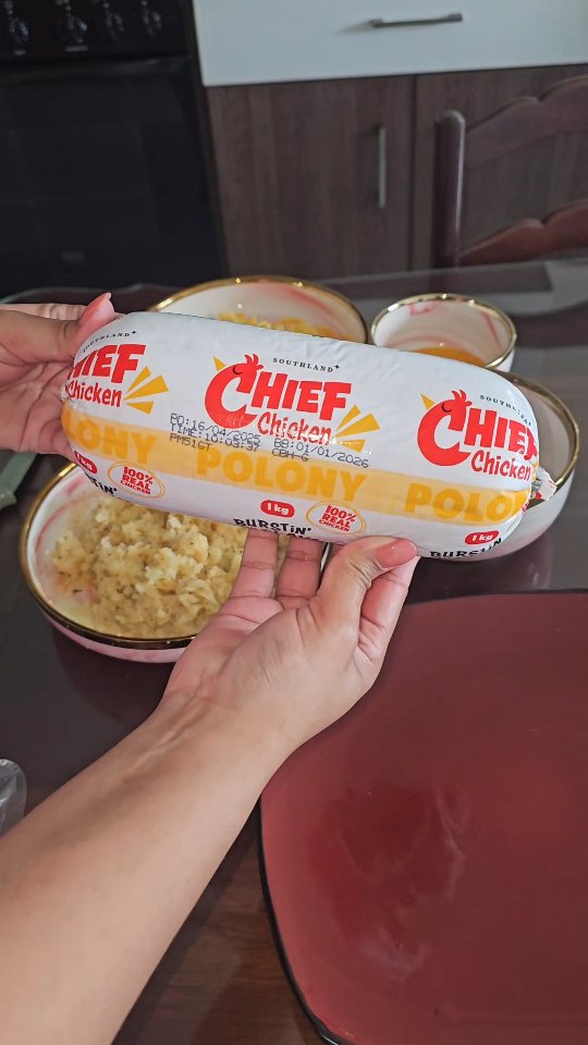 Instagram post by @amber_fredericks for Brand Advisor. Caption reads: [...] #Chickenpolony #croquette #recipe....