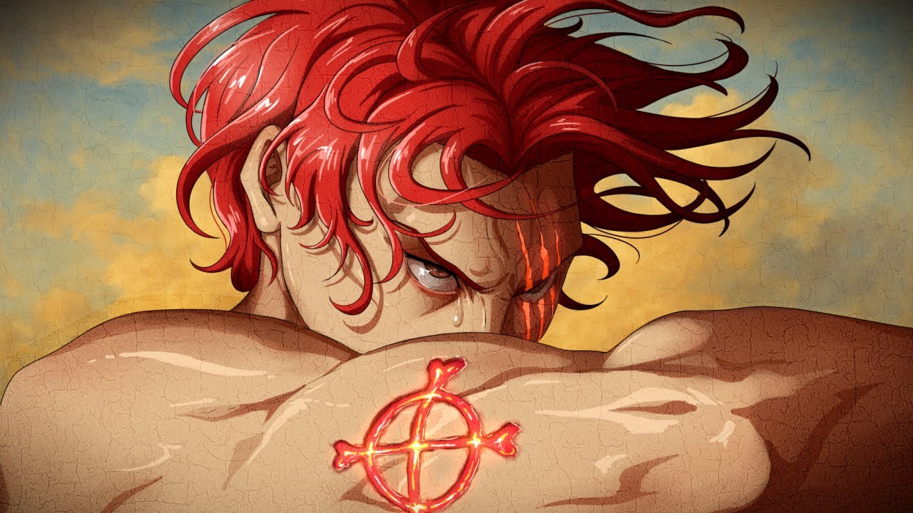 YouTube post by @MontCorvo for Holy Squad. Caption reads: La tragédie de Shanks le roux, l'enfant de la....
