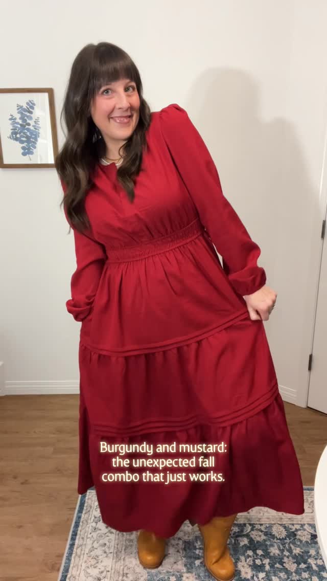 Instagram post by @sara.d.alaric for PrettyGarden. Caption reads: I didn’t expect to love this color combo as much....