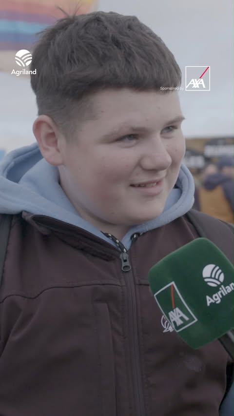 Instagram post by @agriland.ie for AXA. Caption reads: [...] Championships #Ploughing2026 Sponsored by....