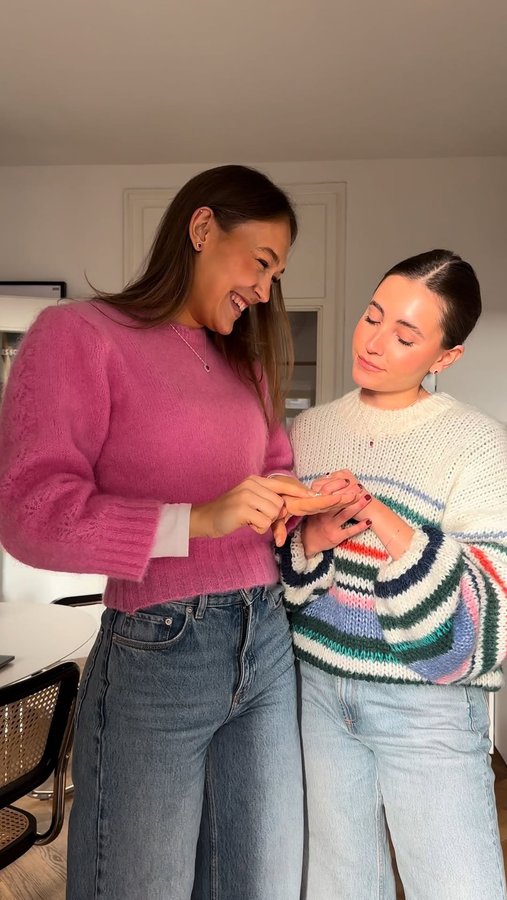 Instagram post by @amandalunamaria for THOMAS SABO. Caption reads: anzeige| spending quality time with my best friend....