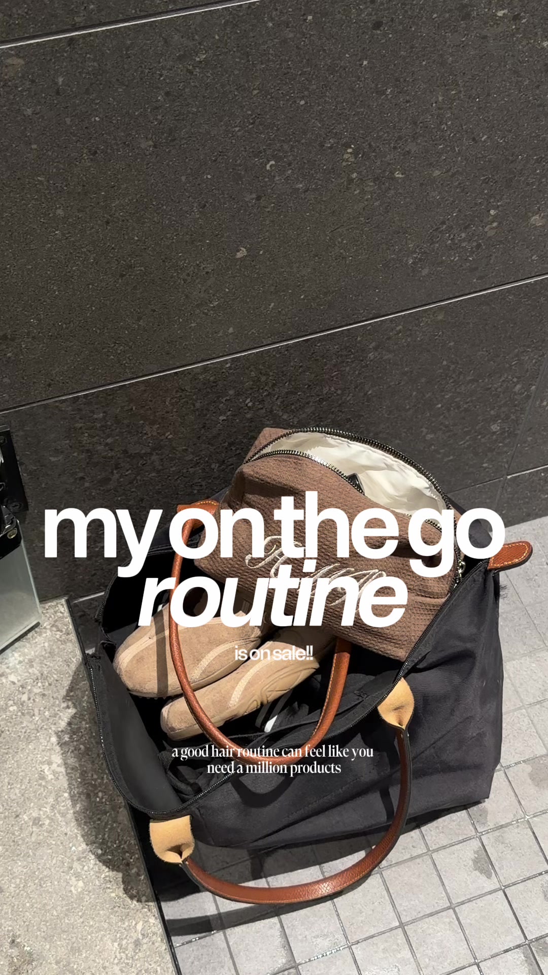 TikTok post by @heavenmarleyy for LolaVie. Caption reads: [...] to's for a girl on the go 🧖🏽‍♀️🧳 all....