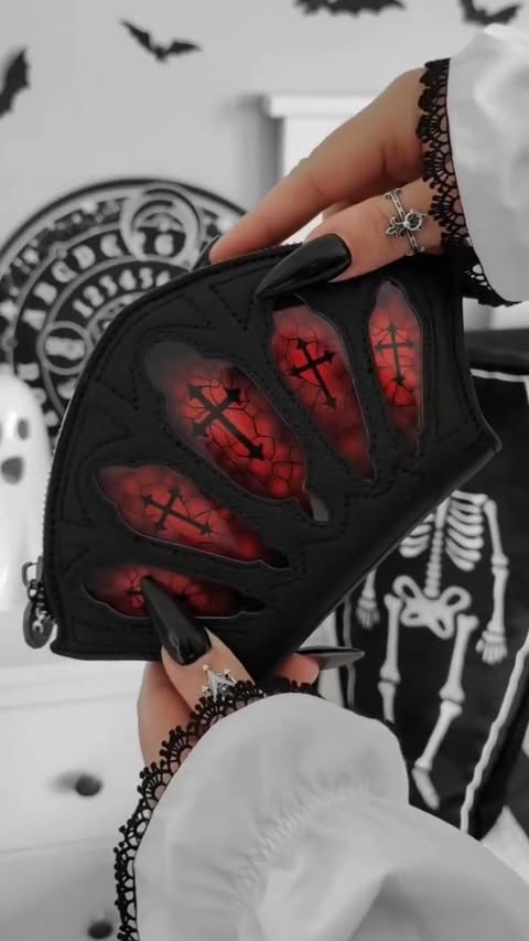 Instagram post by @_mystic_moon_witch for Restyle.pl. Caption reads: [...] 🖤 . . 🌿 All 15% OFF: MYSTIC from....