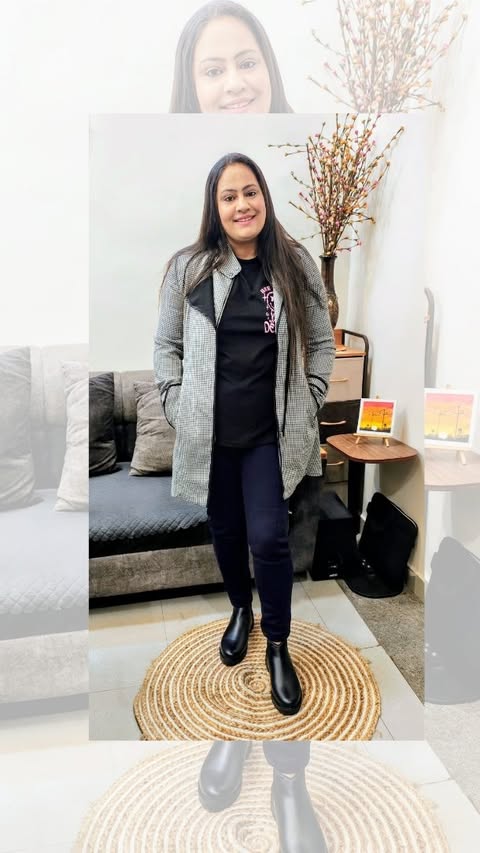 Instagram post by @aaliadanish for Amazon Fashion. Caption reads: Comment Link 🔗 
Found the perfect ankle boot for....