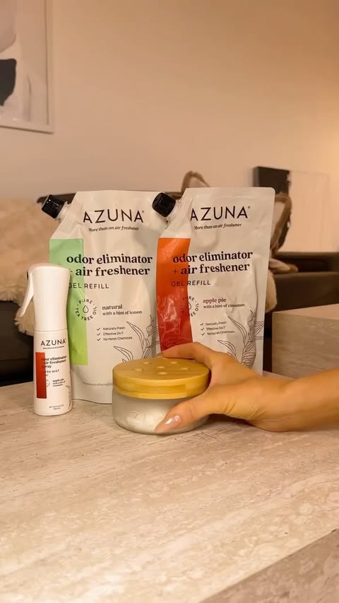 Instagram post by @samanthakastenholt for Azuna. Caption reads: [...] best idea before my date 🙃Lucky for me....