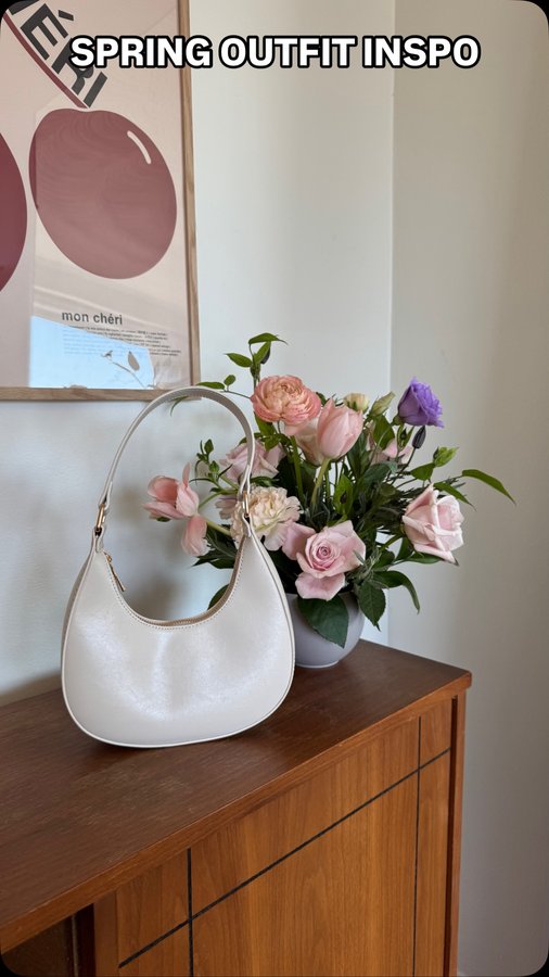 Instagram post by @emilyrhiannonmallett for callitspring. Caption reads: From daytime to drinks @callitspring has me....