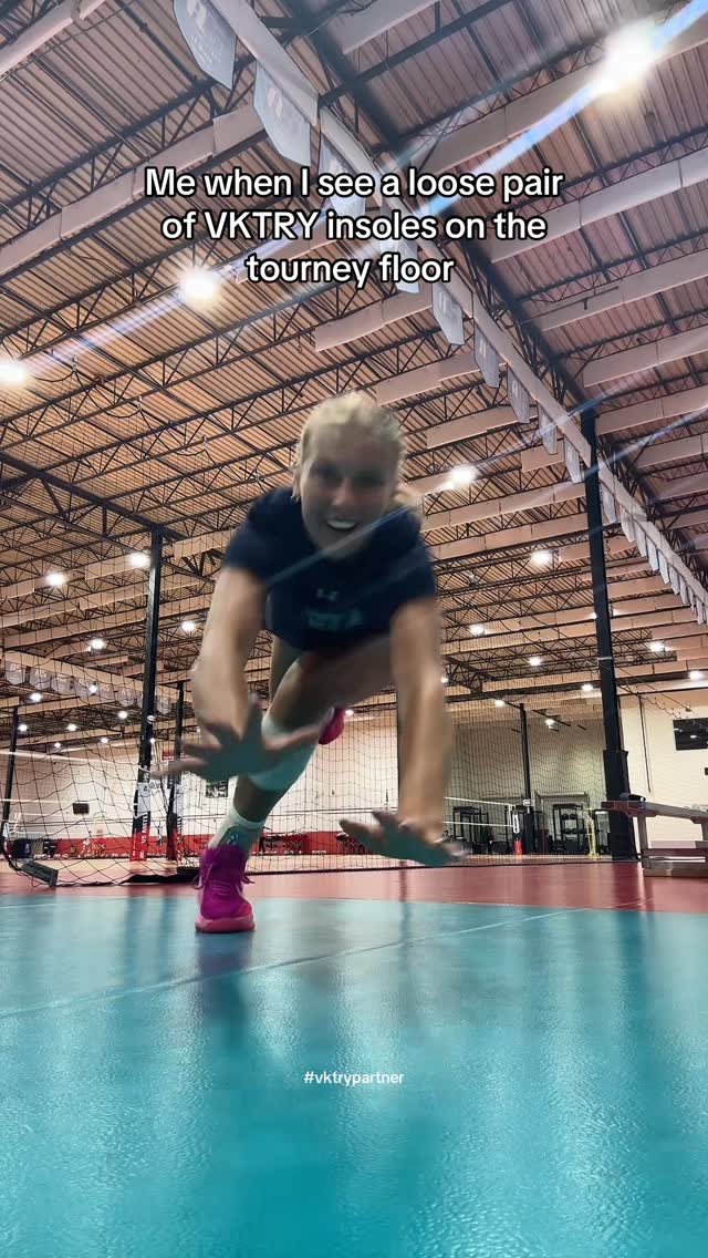 Instagram post by @sophia_vanname for VKTRY Gear. Caption reads: I’m talking bout inittt
#volleyball #tallgirls....