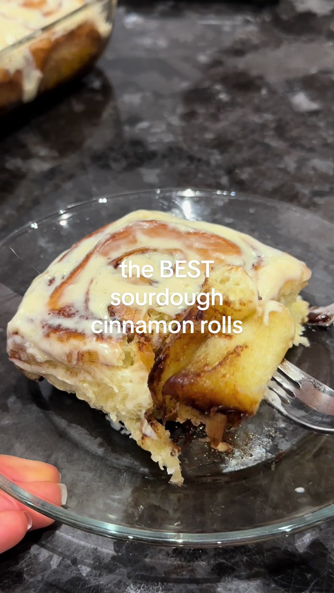 TikTok post by @dailyemma for Philadelphia. Caption reads: my proudest sourdough moment yet… MY SOURDOUGH....