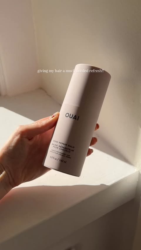 Instagram post by @allisonkelleyy for OUAI. Caption reads: [...] a few extra minutes in the shower and....