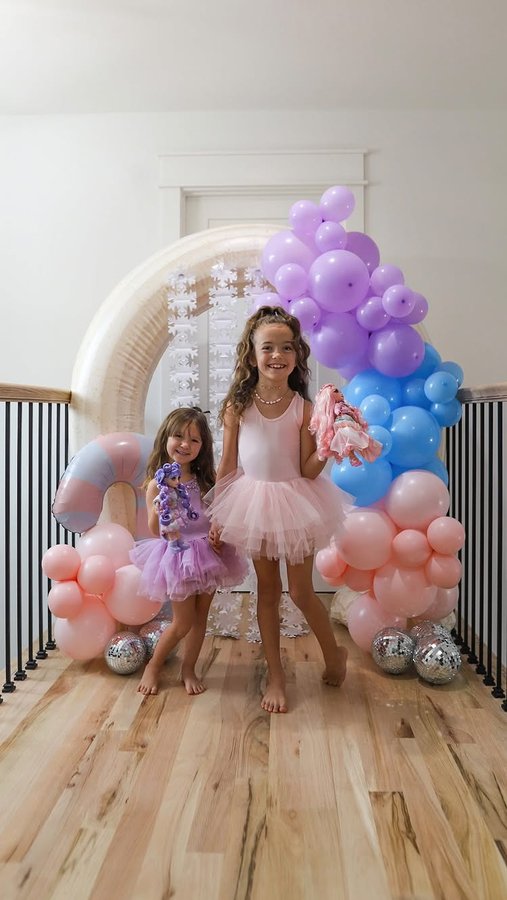 Instagram post by @darinaegstad for Rainbow High. Caption reads: This holiday season, bring home the magic with the....