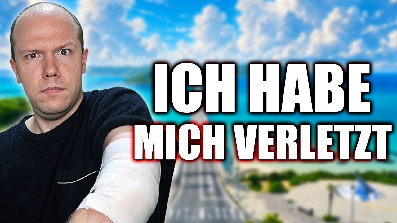 YouTube post by @NihonGoo for Çağdaş'ın İngilizce Dil Okulu. Caption reads: I got SERIOUSLY INJURED in Japan....