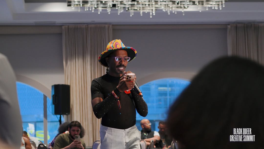 Instagram post by @julian.walker for GLAAD. Caption reads: This #LGBTQHistoryMonth GLAAD is celebrating the....