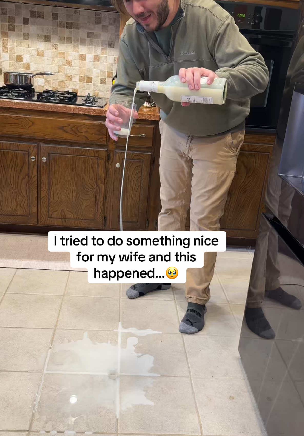 TikTok post by @mercy_festus for ACTIVE. Caption reads: @USEACTIVE Swedish dishcloths saved the day!....