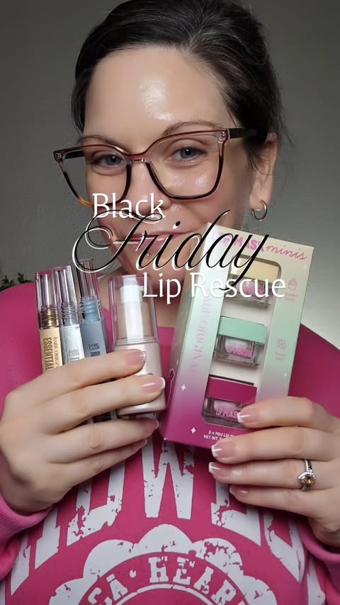 Instagram post by @waves_for_dayzz for Babe Original. Caption reads: Winter lips are no joke — the dryness, the....