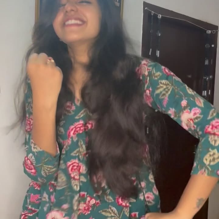 Instagram post by @miss_._miracle for WishCare. Caption reads: Tag that long hair girl😌

Healthy hair starts....