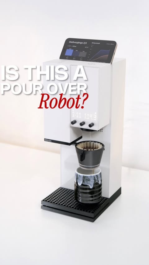 Instagram post by @daily_coffee_vibe for xBloom. Caption reads: [...] get my hands on this machine. Thanks to....