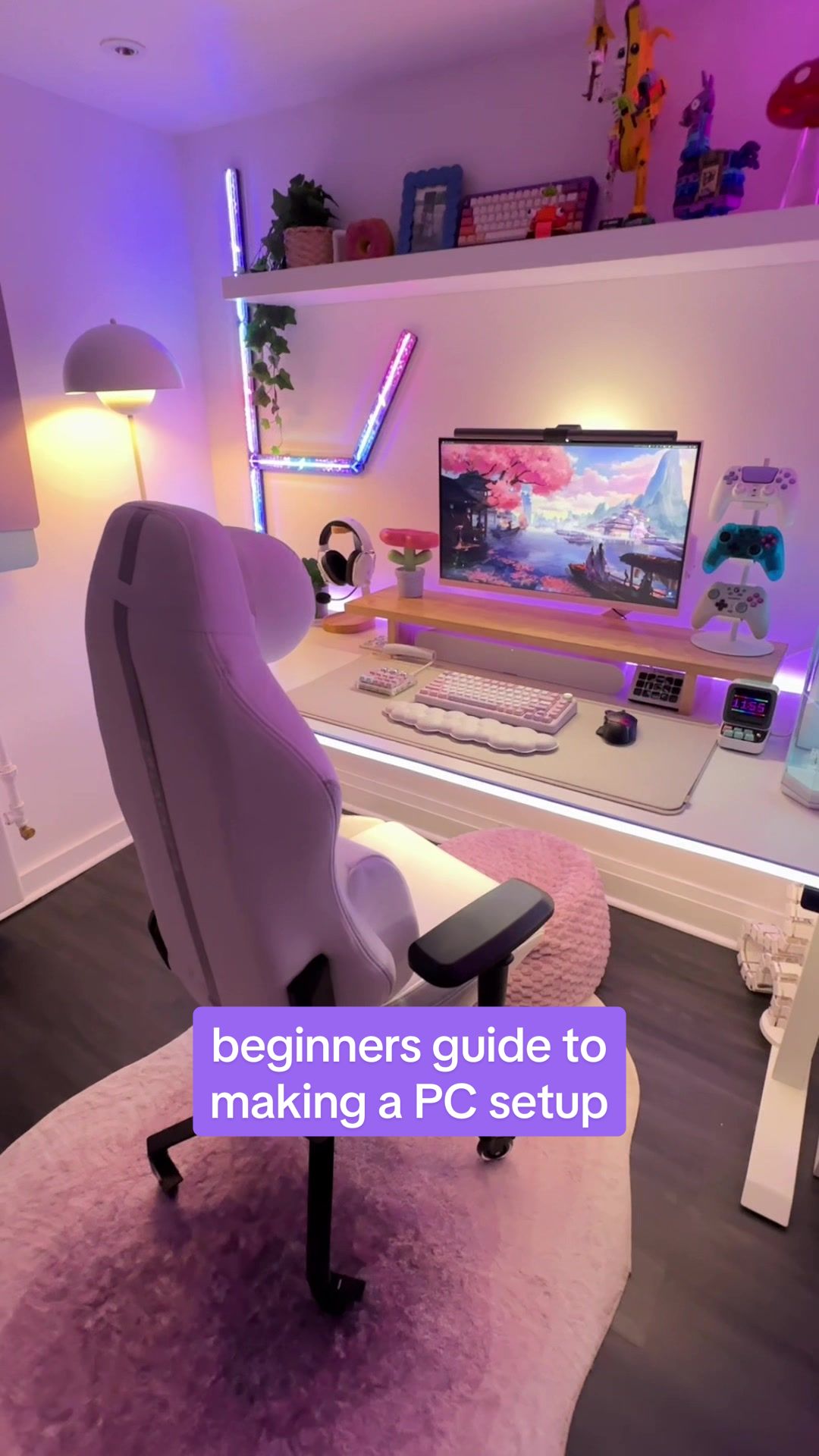 TikTok post by @astronuggie for Blacklyte. Caption reads: [...] for in a good gaming chair ft. the Blacklyte....