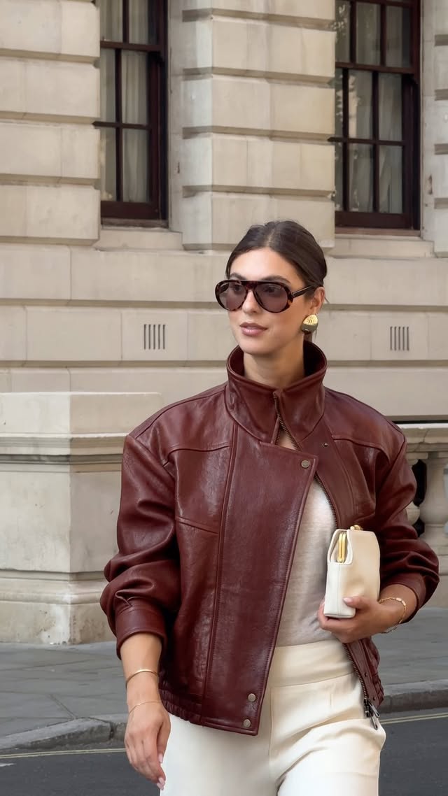 Instagram post by @lisaandrenilsson for Reiss. Caption reads: Autumn favourites with @reiss #autumn....