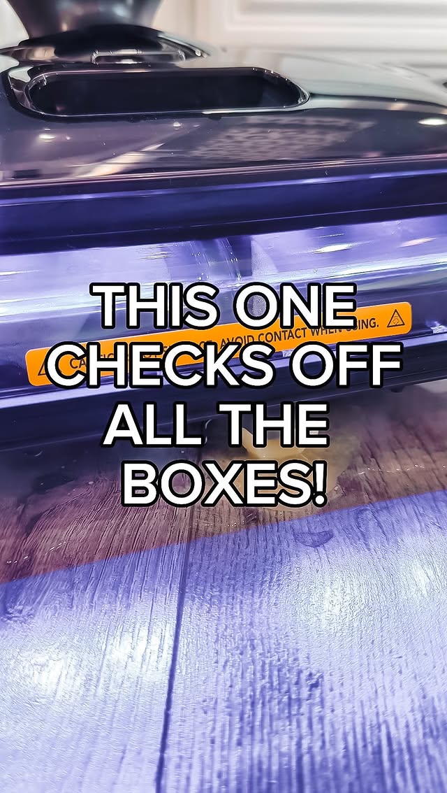 Instagram post by an influencer for Tineco. Caption reads: [...] all the boxes!😩 • • • #Ad #tineco #wetvac....