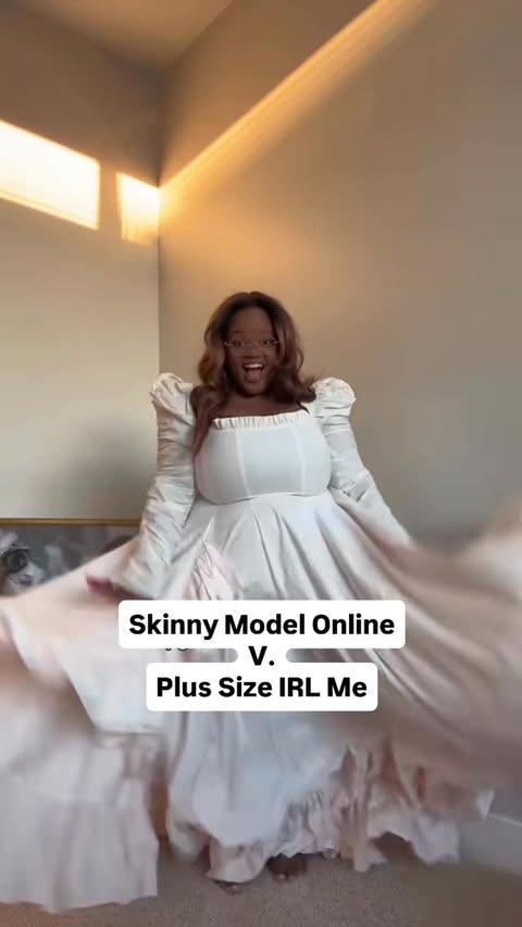 Instagram post by @apriljxoo for Selkie. Caption reads: [...] Anyways obsessed with this dress from....