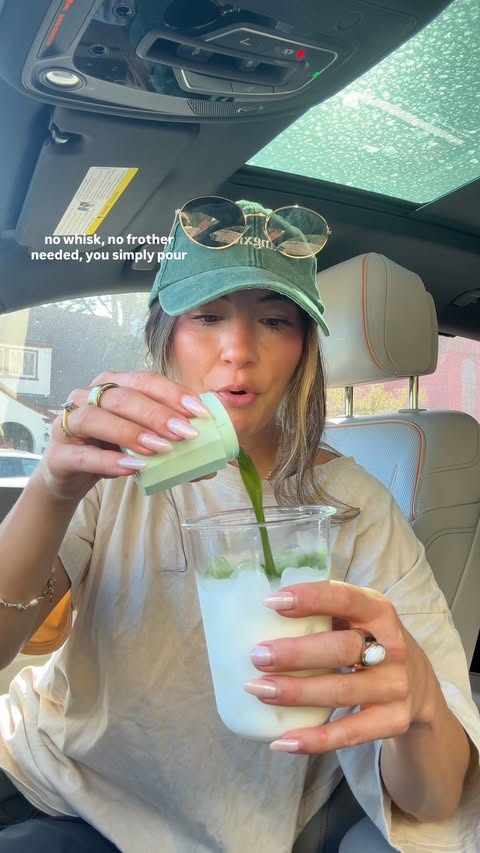 Instagram post by @corrina.dunne for Osulloc. Caption reads: [...] first off, the quality of the OSULLOC matcha....