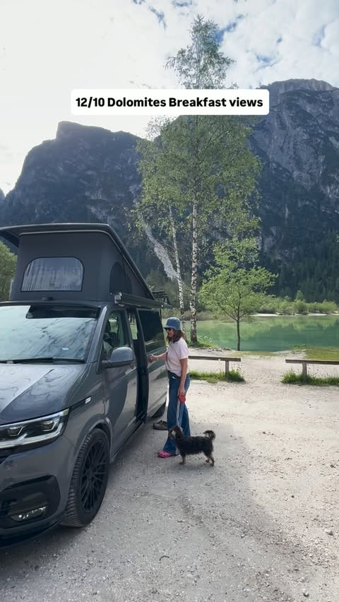 Instagram post by @kevandally_adventures for Anker. Caption reads: [...] with our coffee machine thanks to the....